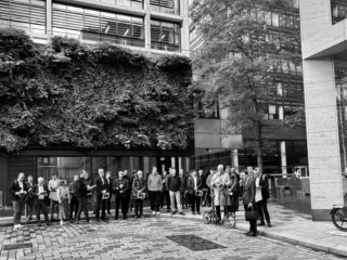 Exploring the Fleet Street Quarter with City of London Corporation and City Architecture Forum.