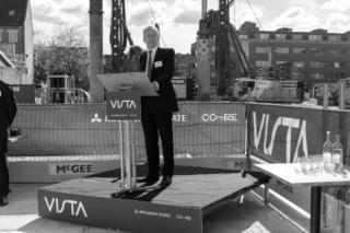 Bradley Baker and Shinichi Kagitomi, Mitsubishi Estate London in conversation on the landmark Vista development