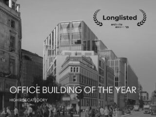 Stonecutter longlisted for Archello Awards 2025 ‘Office Building of the Year’