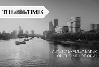 The Times talks to Bradley Baker about the impact of AI
